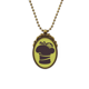 thumbnail image 1 of La silueta negra de helado de limón Collar Colgante Vintage de bronce antiguo de joyeria de lujo de regalo Unbranded M, 1 of 3