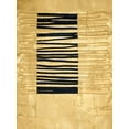 thumbnail image 2 of Stramel, Renee W. 19x24 Black Ornate Wood Framed with Double Matting Museum Art Print Titled - Gilded Amulet IV, 2 of 4