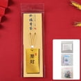 thumbnail image 4 of Spiritual salt sachet, Buddhist spiritual salt bag necklace, embroidered spiritual salt, 4 of 5
