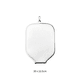 thumbnail image 5 of Funda de neopreno para raqueta de pickleball, protector de raqueta con cremallera, soporte de almacenamiento Blanco, 5 of 8