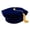 Blue, variant on Doctoral Graduation Tam 6-Sided Doctorate Cap Phd Tam Hats with Gold Bullion Tassel
