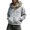 3Light Gray, variant on Men Zip Up Hooded Jacket with Faux Fur Hood Union Jack Cursive Graphic Print Oversized Streetwear Coat for Autumn Winter Daily Wear