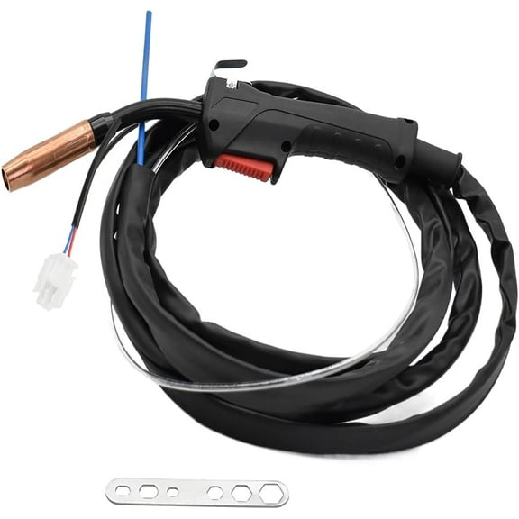 iMeshbean® 10 FT Replacement Mig Welding Gun Stinger Torch Lead for Clarke 130EN 160EN 180EN Welder Parts .023",030" Welding Wire 10 FT