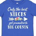 thumbnail image 4 of Inktastic Only the Best Nieces Get Promoted to Big Cousin Boys or Girls Toddler T-Shirt, 4 of 5