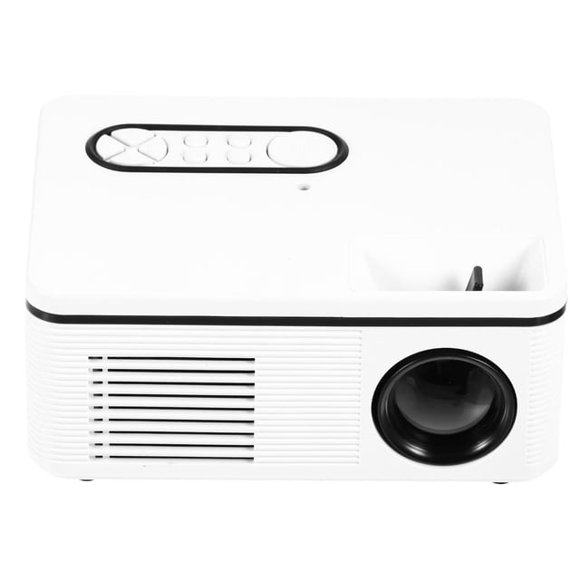 S361 Us Plug Mini Proyector High Clear Full 1080P Película Proyector De Video Cine En Casa Portátil Con Led Compatible Para U Disk Dvd Tarjeta Tf Guardurnaity EL014423-01