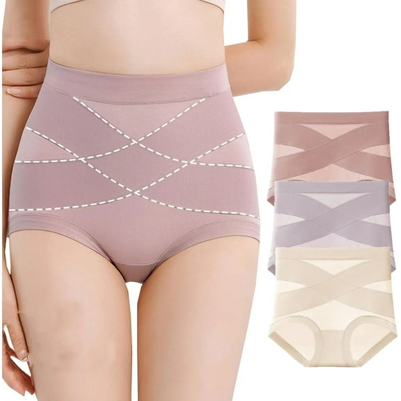3Pack Doveloom Panties- Ultimate Comfort Leakproof and Shaping Panties, Womens Tummy Control Underwear, Tuck in the abdomen and lift the buttocks