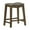 Gray, variant on Homelegance 24" Counter Height Wooden Bar Stool Saddle Seat Barstool, Brown
