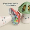 thumbnail image 4 of Set de sonajeros musicales Itzy Ritzy Mini Maracas con diseño de hongos, 4 of 6
