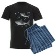 thumbnail image 6 of CafePress - Shark Men's Dark Pajamas - Men's Dark Loose Fit Cotton Pajama Set, 6 of 7