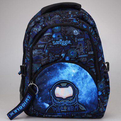 Sac à Dos pour Adolescent, Grande Capacité, Forme de Dessin Animé avec Stylo Pailleté-SinKeeU