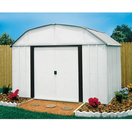 arrow newport 10 ft. w x 8 ft. d 2-tone eggshell and