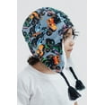 thumbnail image 3 of Monster Jam Grave Digger El Toro Loco Megalodon Truck Fleece Beanie with Ear Flaps One Size, 3 of 3