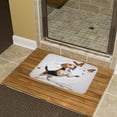 thumbnail image 6 of Beagle Dog Bathroom Rug Animal Bath Mat, Non-Slip Soft Shower Rug Microfiber Cute Bath Rug , Water Absorbent Thick Shaggy Floor Mats for Bedroom, Kitchen, Home Decor 20"x32", 6 of 8