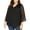 Eyelet Black, variant on Style & Co. Womens 2-Piece Pullover Blouse, Black, Plus Size, 0X