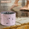 Collapsible Foot Bath Basin Portable Folding Travel Foot Bath Tub