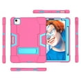 thumbnail image 6 of Dteck Case for Apple iPad Air 4th Generation 10.9-inch 2020 Released ,Shockproof Rubber Hybrid 3-Layer Protection Hard PC Kickstand Back Cover (no screen protector),Rose+Blue, 6 of 6