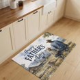thumbnail image 3 of Entryway Rug 2'x3', Father's Day Kitchen Runner Rugs Non-Slip Carpet Mats, Farmhouse Country Forest Mountains Bedside Rugs Runners Washable Floor Carpet for Bathroom Laundry Room, 3 of 8