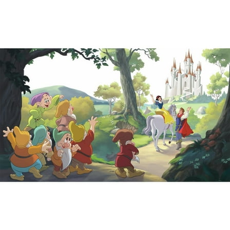 Disney Princess Snow White "Happily Ever After" XL Spray and Stick Wallpaper Mural