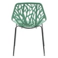 thumbnail image 3 of Home Imports Emporium Mint Color Side Chair with Chromed Legs - Set of 4, 3 of 5