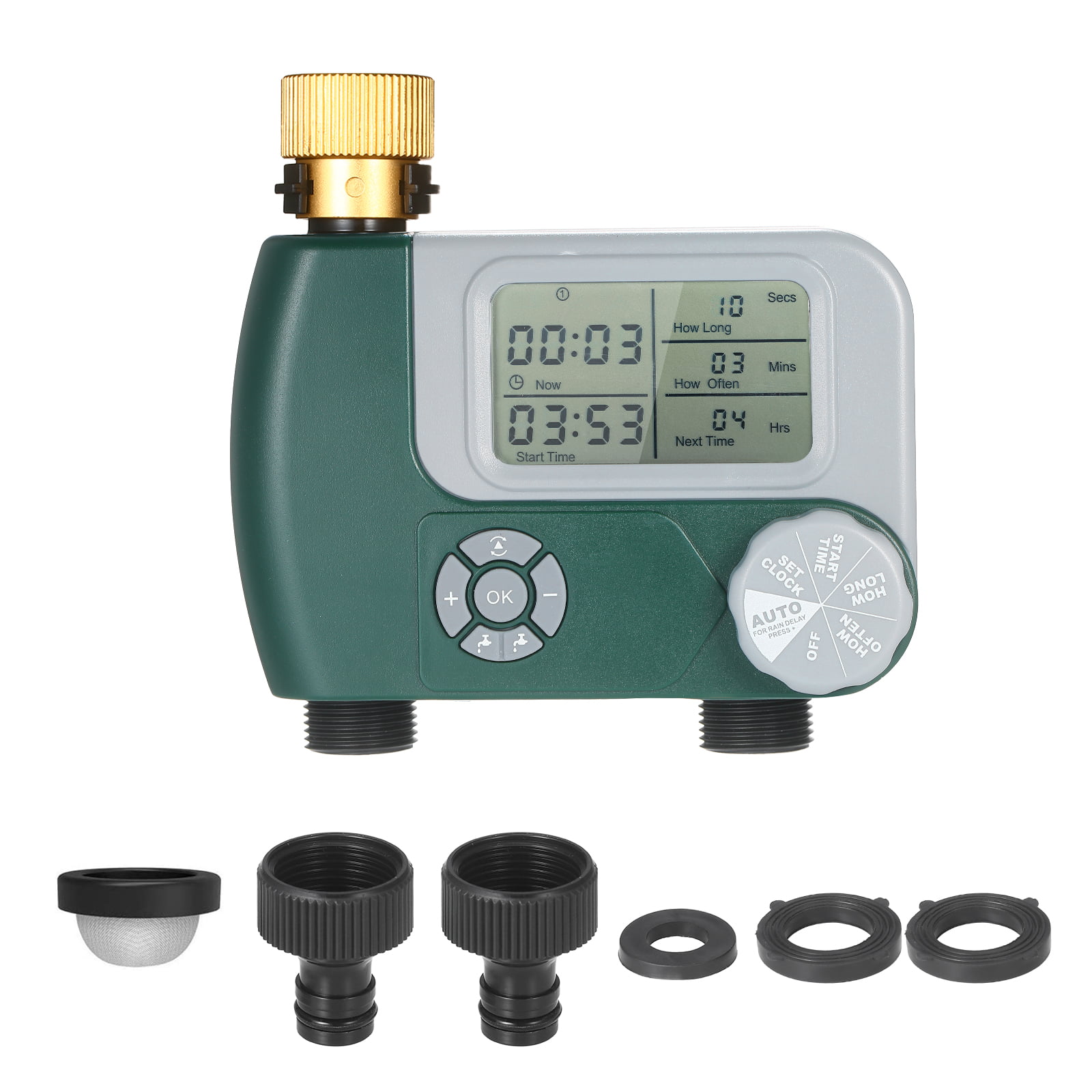 Orbit 62056 One Outlet Single-Dial Hose Faucet Timer 0419 Outdoor Exterior 