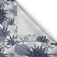 thumbnail image 6 of Ambesonne Vintage Valance & Curtain, Dotted Digital Paint, 55"x36", Blue White, 6 of 6