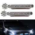 thumbnail image 2 of Luces de circulación diurna para coche de energía eólica, lámpara Led de decoración Drl con ventilador de rotación, 2 uds., 2 of 5