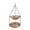 Pink A, variant on Bird Catcher Tray Platform Feeder Hanging Tray, Hanging Bird Bath,Fits Most feeders Catches Most Falling and Husk Great for Attracting Birds Outdoors,Backyard,Garden - No Feeders