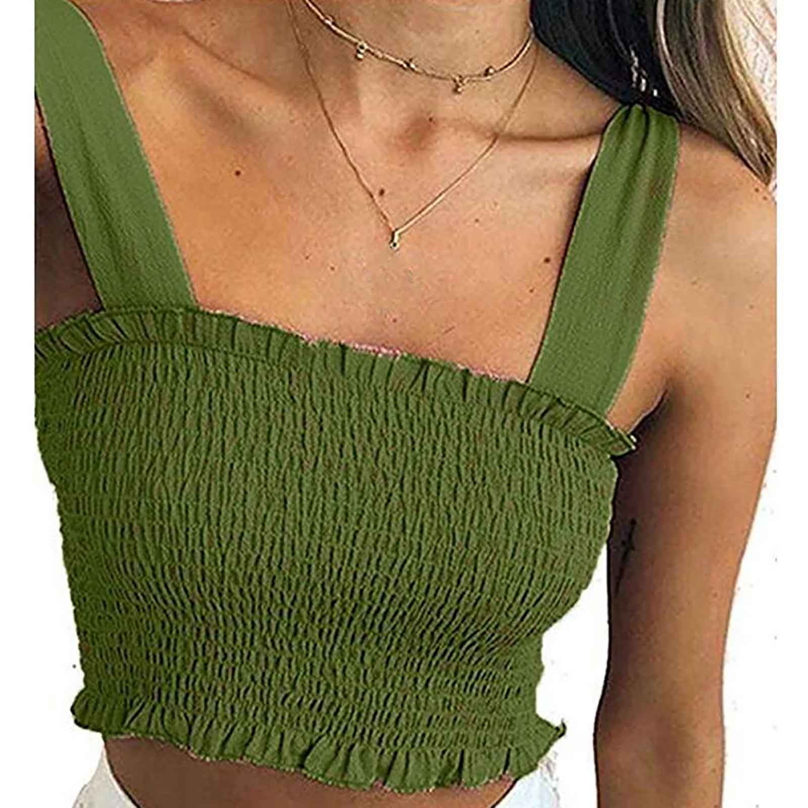 XMMSWDLA Deals Womens Tank Tops Women Corset Tops Tank Tops Summer