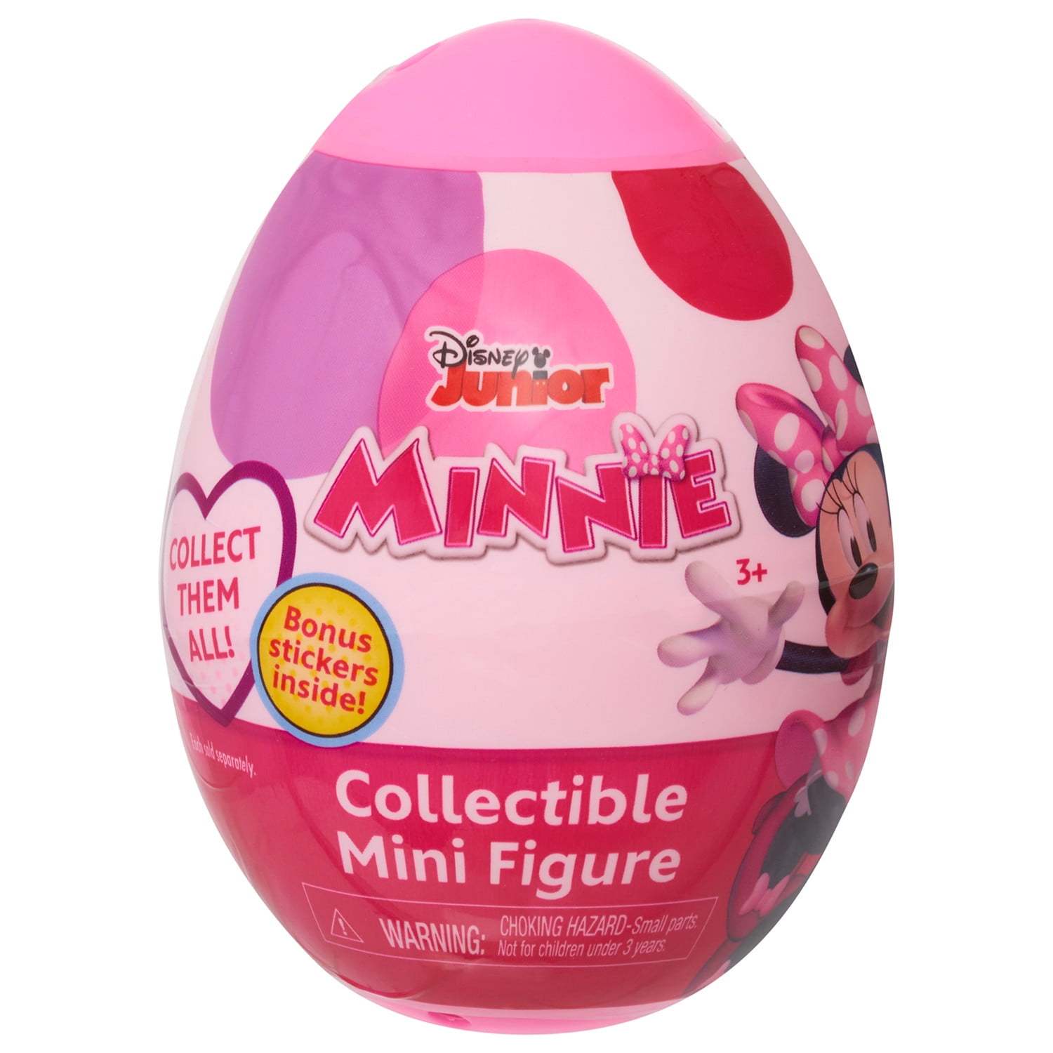 Disney Minnie Mouse Collectible Surprise Figure In Easter Egg Capsule
