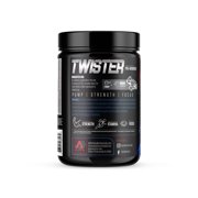Twister Pre-Workout Powder - Bomb Blast, 375mg Caffeine, 3.2g Beta-Alanine, 25 Servings