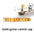 thumbnail image 2 of Advancent 10 piezas tapas de interruptor de guitarra cubierta de interruptores de Color sólido perilla de punta de instrumento de cuerda Accesorios para instrumentos musicales, 2 of 6