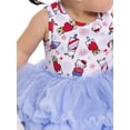 thumbnail image 5 of Hello Kitty & Friends Baby Girls Sleeveless Allover Print Tutu Dress with Matching Bow Headband, Sizes 0/3M-24M, 5 of 9