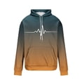 thumbnail image 4 of DAFPZW Funny Graphic Hoodies for Men Casual Gradient Pullover Tops Fall Winter Long Sleeve Fleece Hooded Sweatshirts, 4 of 5