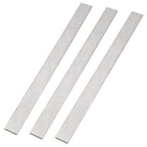 3pcs 304 Stainless Steel Flat Bar 1x1/8 inch Metal Trim Strips Brushed Finish Steel Flat Plate Solid Metal Flat Strip Sheet Filler for Kitchen DIY Craft Making Hardware Manufacturing grey