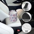 thumbnail image 6 of Naloa Butterflies in Pastel Car Trash Can Garbage Car Accessories Trash Can Car Waste Bin for for Driver and Passenger Any Vehicle, 6 of 7