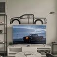 thumbnail image 4 of LaModaHome 2017 F-150 Raptor 2nd Gen Metal Silhouette Wall Art, 4 of 5