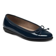 Aerosoles Homebet Women's Flats Color: Navy Patent Size: 11