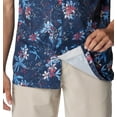 thumbnail image 6 of Columbia Men's Super Slack Tide Camp Shirt, Collegiate Navy Palmeria, Medium, 6 of 6