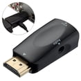 thumbnail image 1 of Koszal HD 1080P HDMI-compatible to VGA Converter Adapter with Audio Cable for PC X-box Projector, 1 of 7