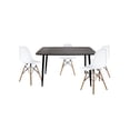 thumbnail image 1 of Comedor Rectangular Murcia 120x70 con Sillas Blancas para 4 personas, 1 of 2