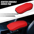 thumbnail image 2 of Almohadilla de la cubierta de la consola central Protector impermeable de la cubierta del reposabrazos del coche para Chevrolet Blazer 2019-2023 Faux Leather Neoprene Red, 2 of 6