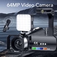 thumbnail image 4 of Cármara de video, LED Light Light Digital Registorador Control Wifi Lorte de Batería de Larga Duración para Fotografía, 4 of 7