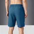 thumbnail image 7 of LWavelet Workout Shorts Men Relaxed Fit Drawstring Running Shorts Breathable Quick Dry Beach Gym Shorts with Pockets, 7 of 7