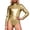 Gold%GC100, variant on Womens Zentai Bodysuit High Neck Long Sleeve Strechy Dance Jumpsuit Party Stage Performance Clothes