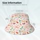 thumbnail image 3 of Balery Colorful Bow Knots Sombreros para el sol para hombre y mujer, sombrero de pescador con UPF 50+, 3 of 6
