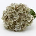 thumbnail image 2 of D-GROEE 3 Bouquet Fake Flowers Large Plants Artificial Silk Hydrangea Bush Wildflower Bouquet Rich Green Large Leaves Wedding Party Office Home Indoor Outdoor Decorations, 2 of 5