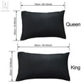 thumbnail image 2 of Gustave Pillowcases Set of 2 with Envelope Closure, Ultra Soft Pure Cotton Bed Pillow Covers "Queen, Coffee", 2 of 8