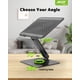 thumbnail image 3 of Soporte para Laptop Acer 10-16" Giratorio 360° Ajustable Negro, 3 of 7