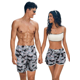thumbnail image 1 of SET DE 2 SHORT EN PAREJA TRAJES DE BAÑO HOMBRE Y MUJER UNITALLA, 1 of 5