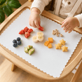 thumbnail image 6 of Fit Meal Prep Paper Placemats Disposable 200 Pack – 14"x10" White Paper Placemats Scalloped Edge Place Mats for Kids Restaurants Weddings Birthday Party Supplies, 6 of 6
